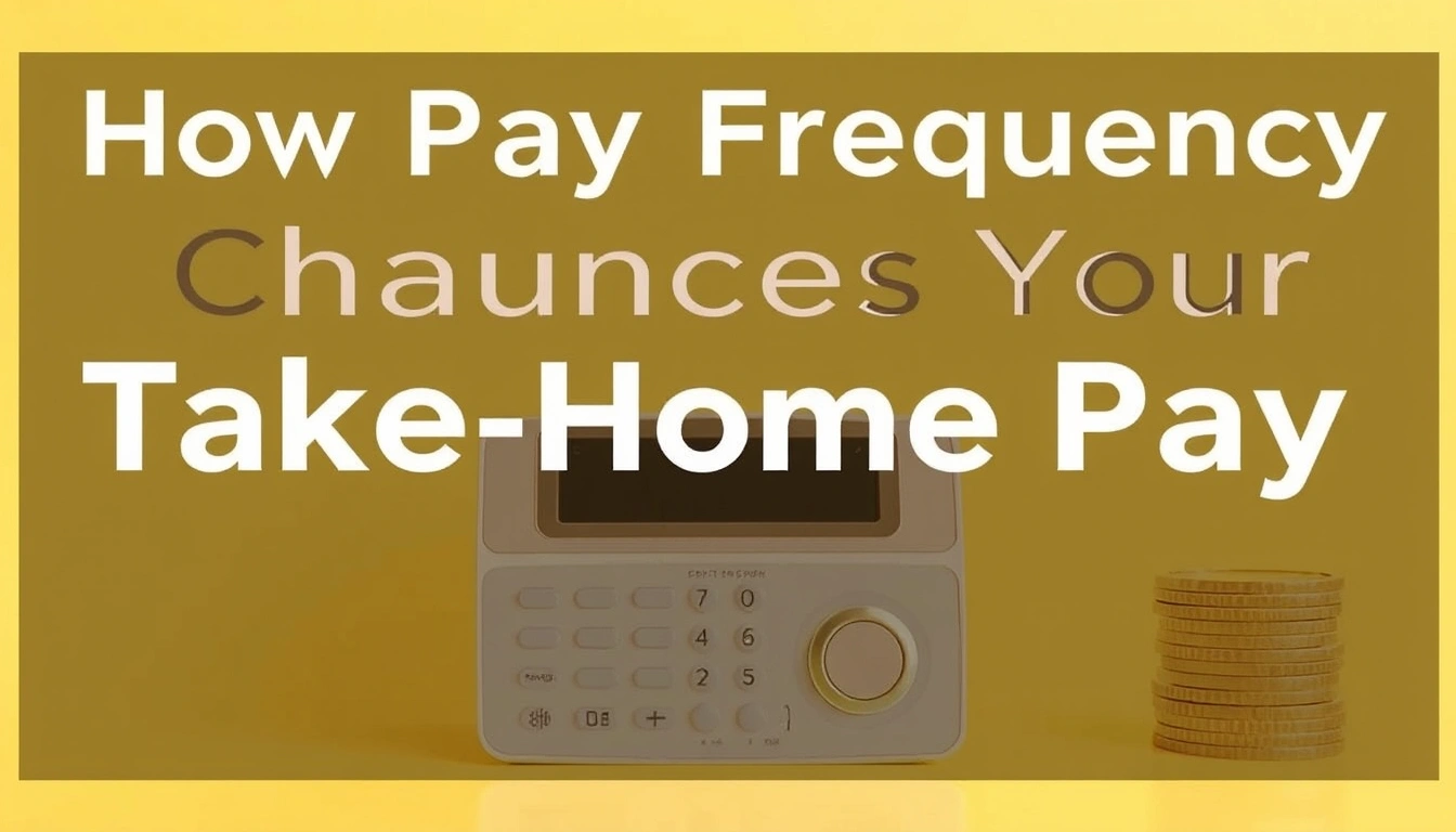 How Pay Frequency Changes Your Take-Home Pay Estimate
