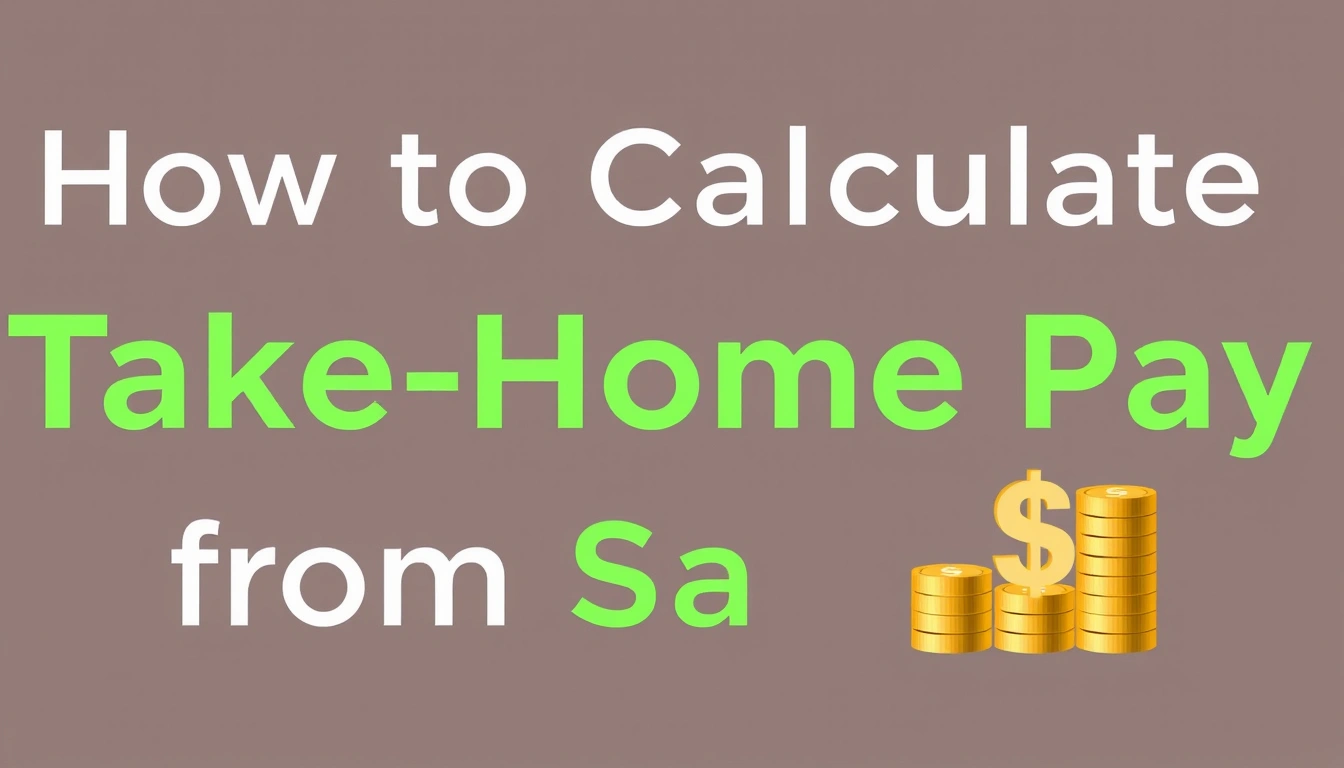 How to Calculate Take-Home Pay From Salary