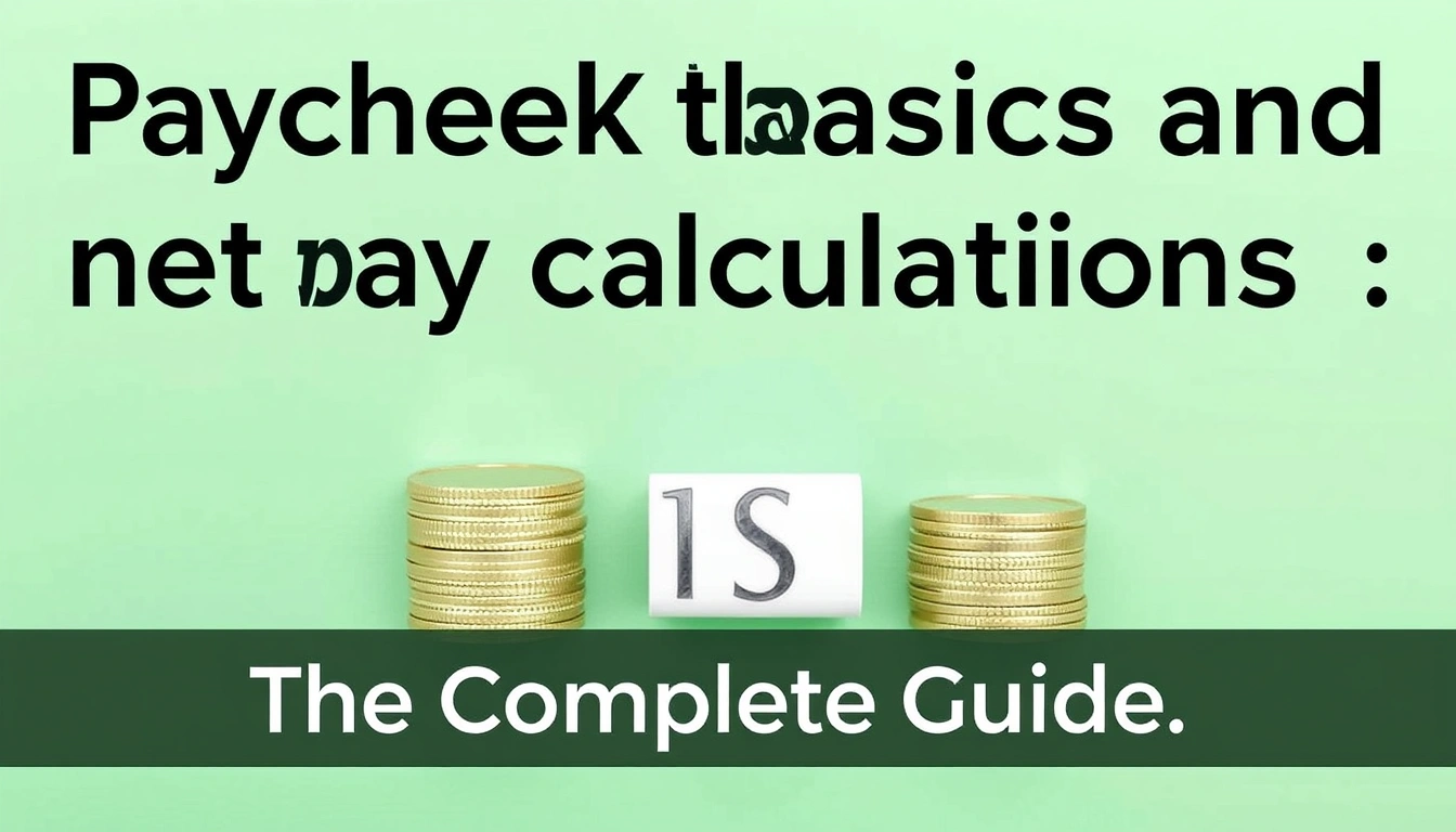 Paycheck basics and net pay calculations — The Complete Guide