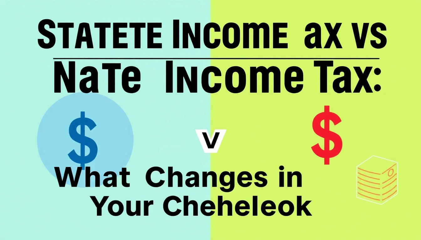 State Income Tax vs No State Income Tax: What Changes in Your Paycheck